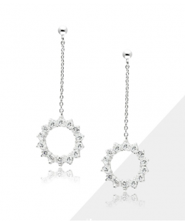 煦陽｜純銅垂墜耳環 