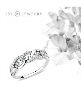 璀璨交織｜純鋼戒指 