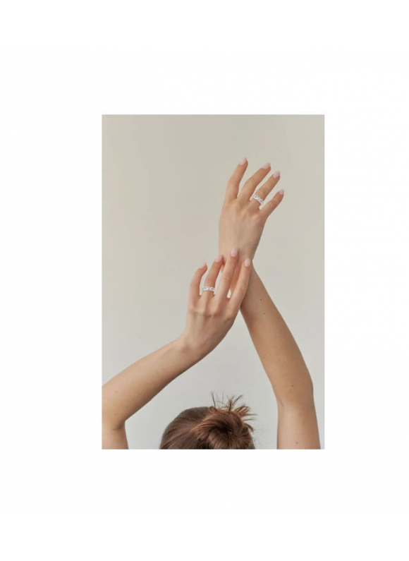 璀璨交織｜純鋼戒指