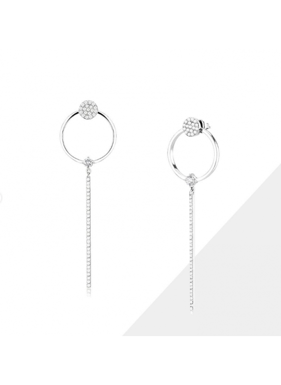 皓月｜純鋼垂墜耳環